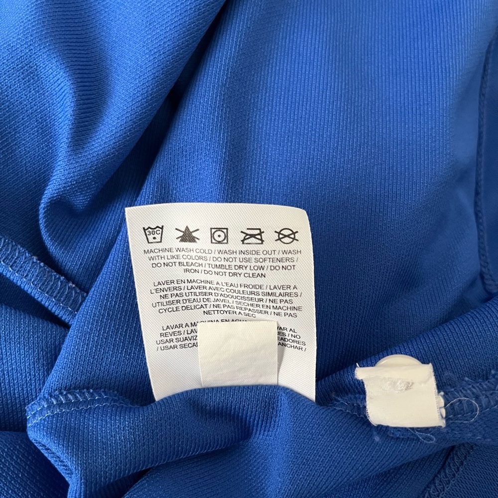 Nike Golf Dri Fit Women's Blue Polo Shirt - Picture 7 of 7